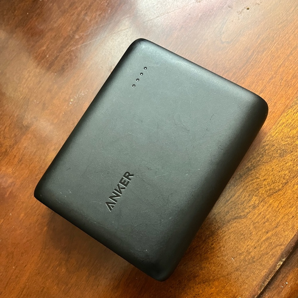 Powercore 13000 portable charger.